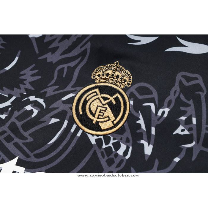 Fato de Treino
 Real Madrid Dragon 2024/25 Manga Curta
 Preto
 - Calcas Curta
